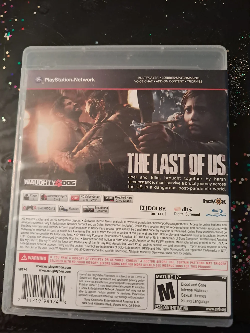 The Last of Us (PS3) - - Brown/Beige Cover
